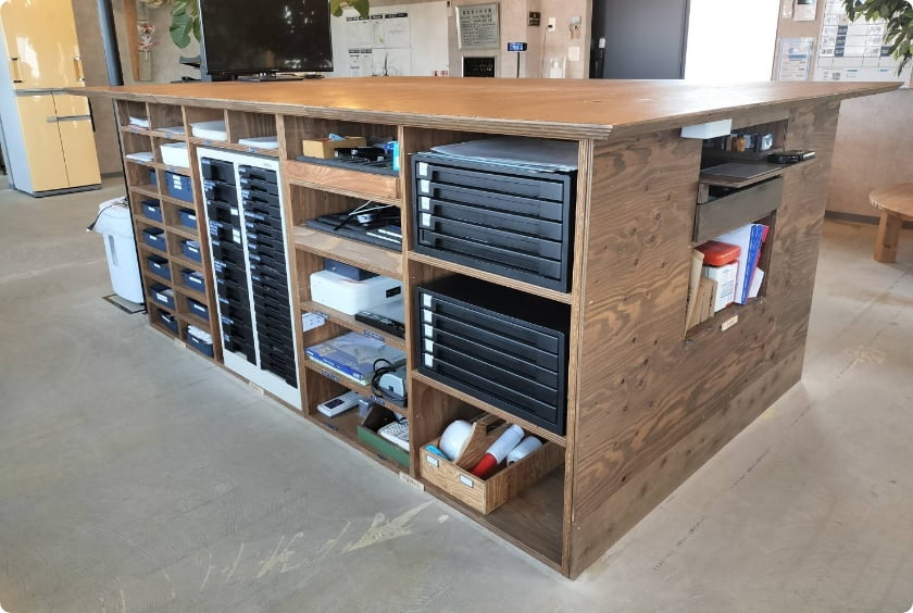 オフィスの家具