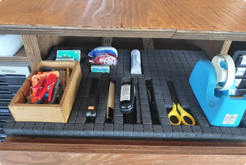 事務所の引き出し