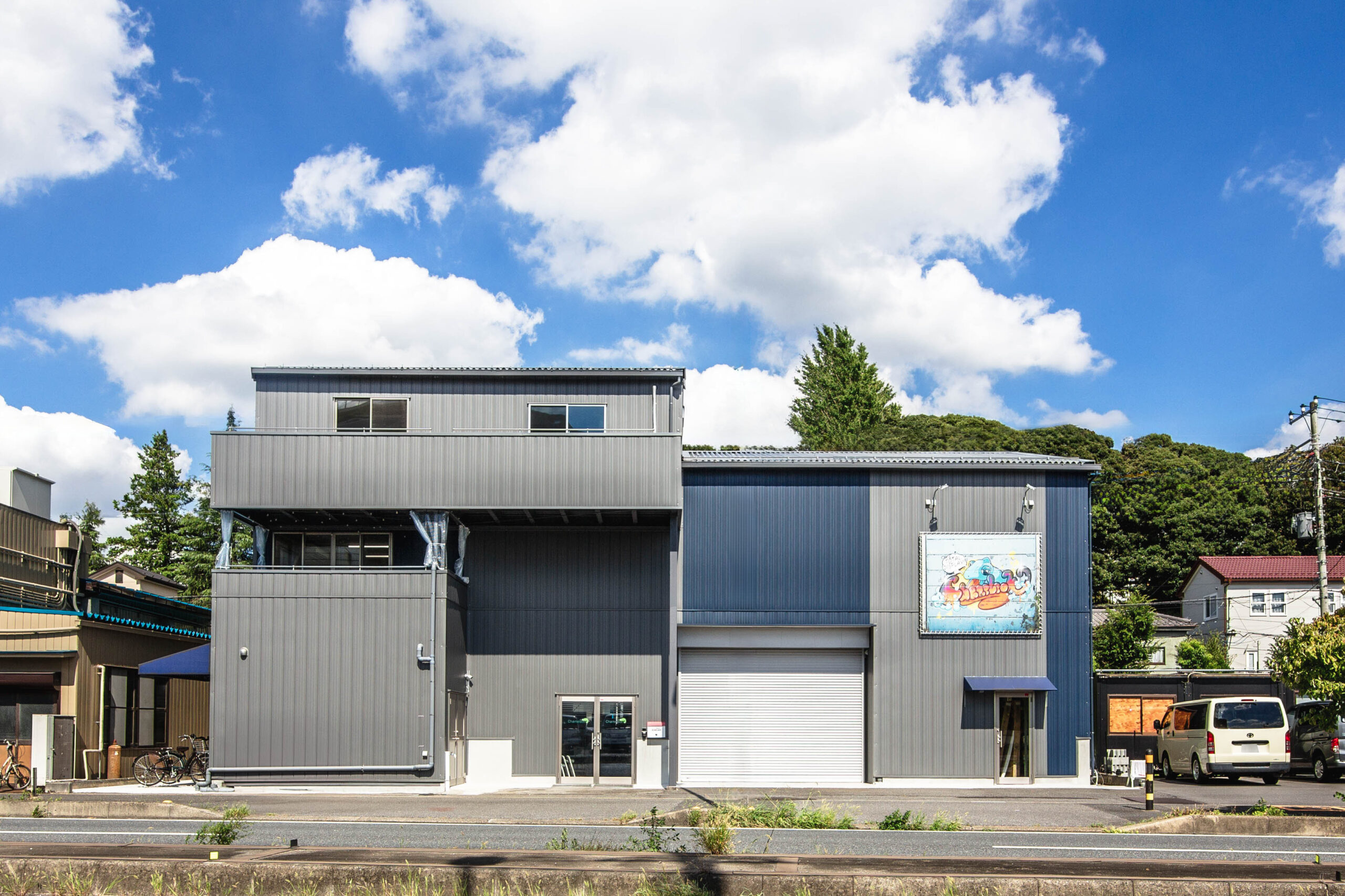 3階建て重量鉄骨造　リフォーム