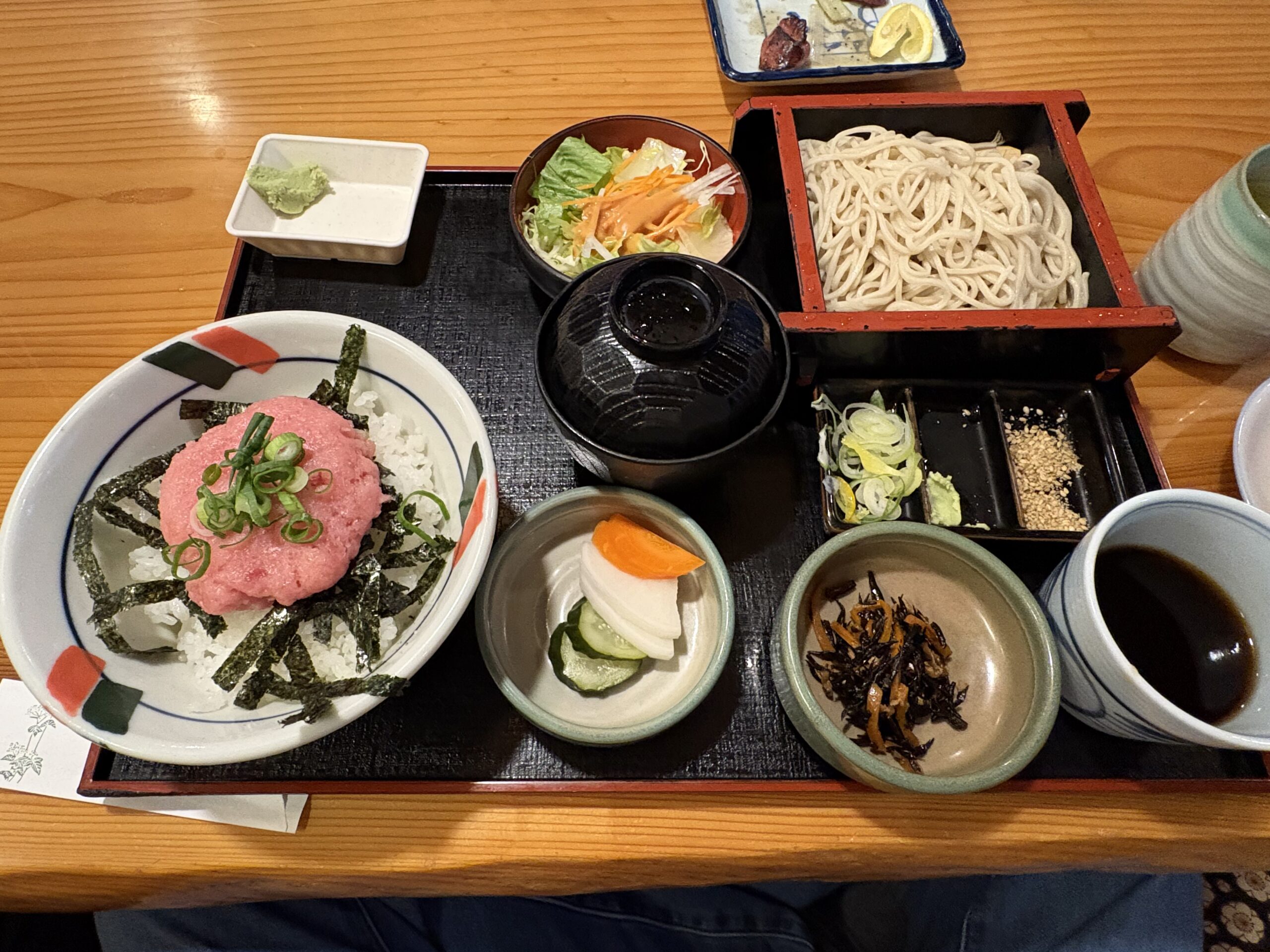 ねぎトロ丼セット!!!